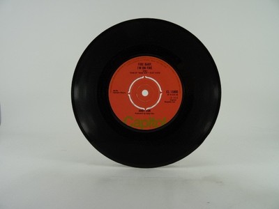 ANDY KIM FIRE BABY I'M ON FIRE 61/2 (61) 2 Track 7'' Single along with Plain Pape
