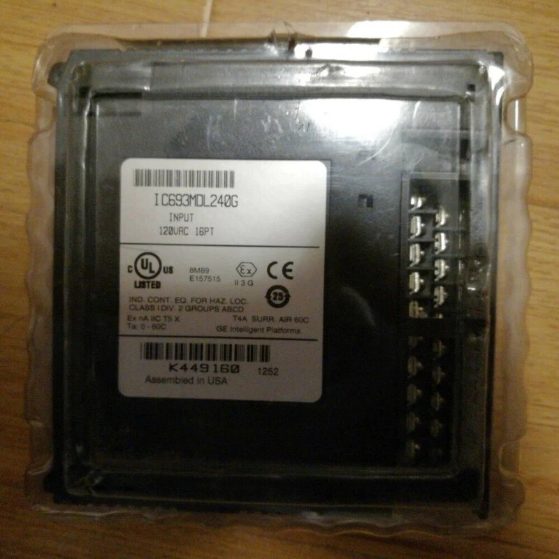1 peça nova FANUC IC693MDL240G PLC módulo de entrada na caixa frete rápido EUA frete grátis IVA - Imagem 3 de 4