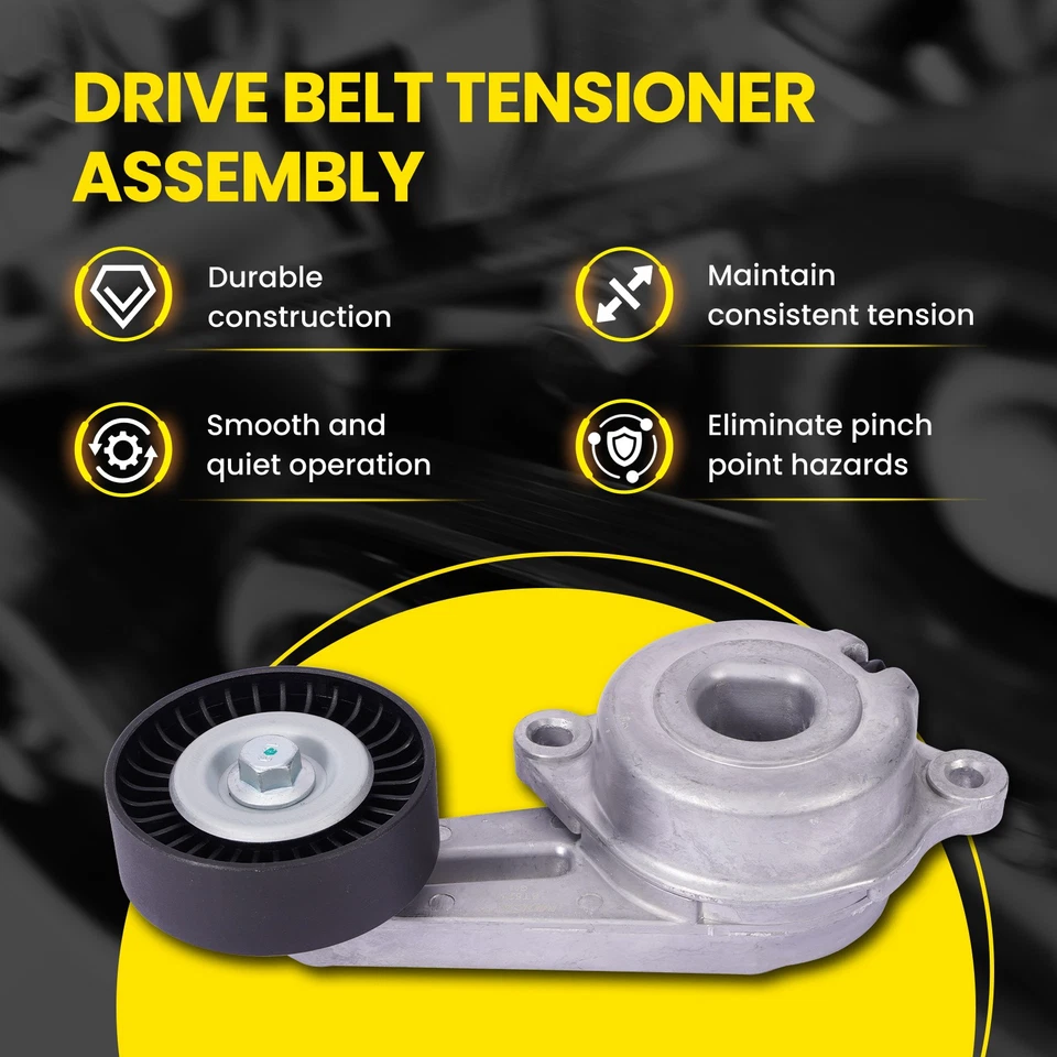 Tensor de correa con polea para Ford F-150 E-350 E-450 F-250 F-350 Super Duty 6,2 L Foto 3 de 4