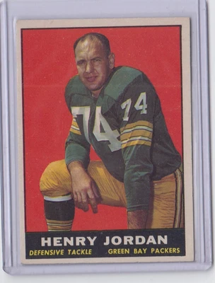 1961 Topps #45 Hank Jordan RC EX-MINT Set Break - Photo 1/2