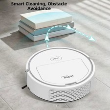 Rechargeable Smart Robot Vacuum Mop Sweeper 3 in 1 for Concrete Hardwood