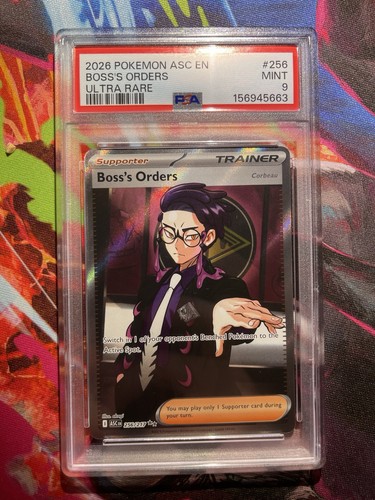 Boss's Orders graded PSA 9 for sale on eBay