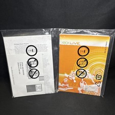 Xbox 360 Console Instruction Manual Set New In Bag DOC-SET NEW Sealed