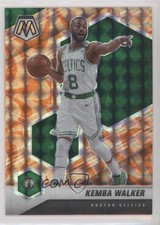 2020-21 Panini Mosaic Reactive Orange Prizm Kemba Walker #98 9o3