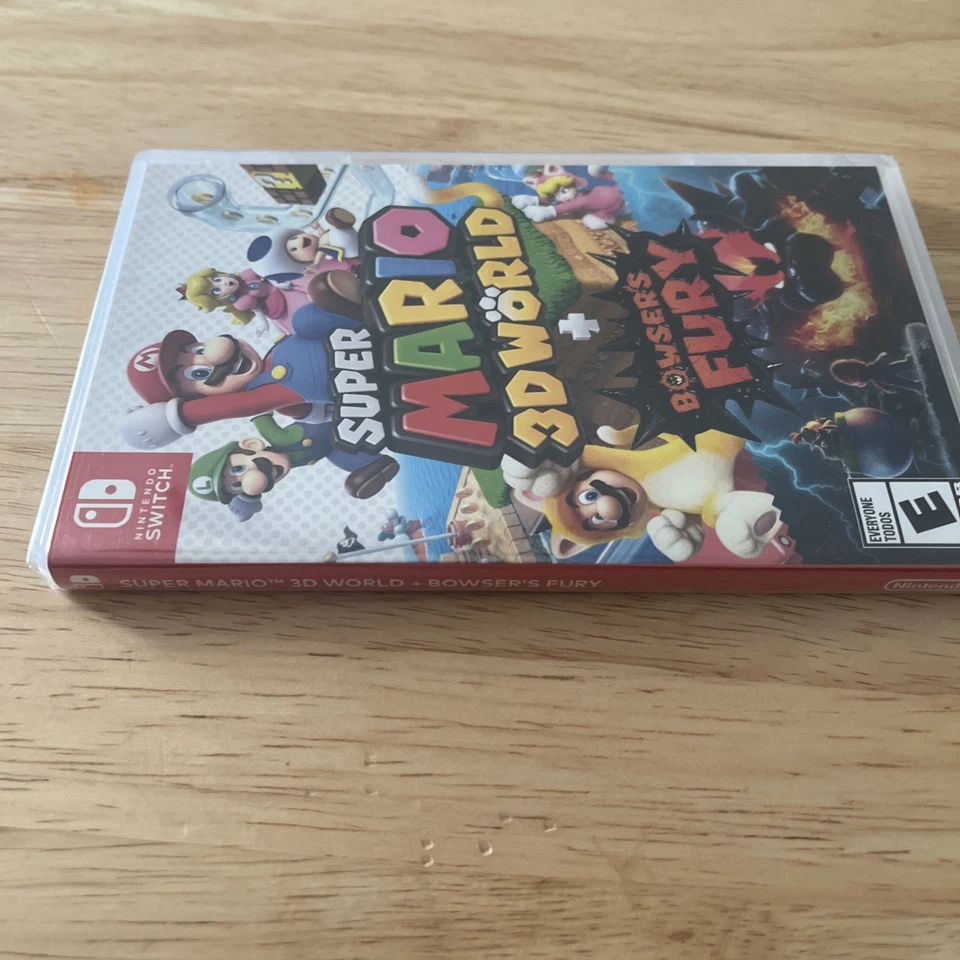 New Super Mario 3D World + Bowser's Fury (Nintendo Switch, 2021) nuevo precintado Foto 3 de 4
