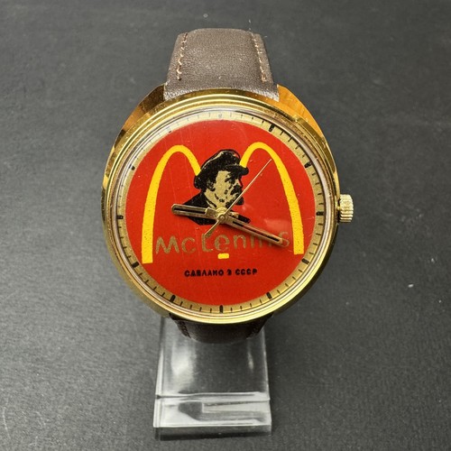 Very Rare Vintage Watch RAKETA "McLenin's" USSR Mechanical. Working/Serviced