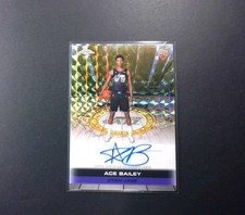 🔥🔥 Rookie! 2025-26 Topps Chrome Ace Bailey Gold Geometric Refractor /50 Auto!!