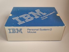 Vintage IBM Personal System/2 Mouse MODEL 6450350 TESTED PS/2 Wired Ball Mouse