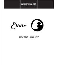 Elixir Single .009 Anti-Rust Plain Steel String