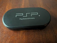 Sony PSP PlayStation Official Black Hard Clamshell 8 UMD Game Storage Case