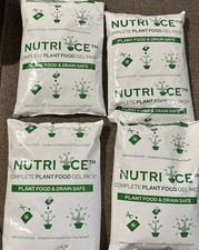 Nutri-Ice Gel Ice Packs - Lot of 4x 1.5lb - Cold Shipping Cooler Packs