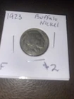 1923 Buffalo Nickel F. $2