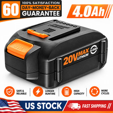20V Power Share PRO 4.0AH High Capacity Battery for WORX WA3520 WA3525 WA3571