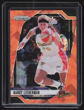Nancy Lieberman 2024 Panini Prizm WNBA Ice Orange Prizms
