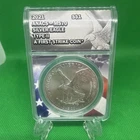 2021 $1 American Silver Eagle - ANACS MS70 Type 2 First Strike