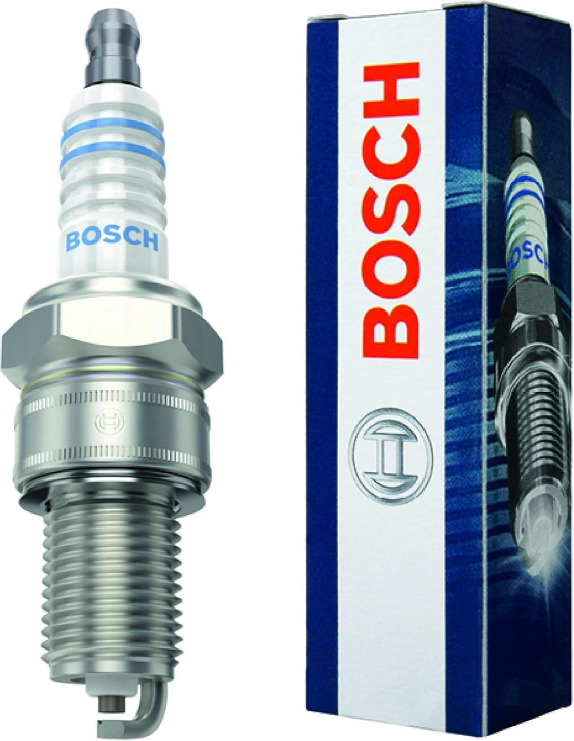 BOSCH 7911 Spark Plug WR9DC for Mercedes 380SL 560SEL BMW 318i 528i Older Model