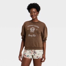 Women Western Graphic Pullover Sweatshirt - Universal