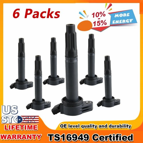 Ignition Coils 6× UF487 for Lexus ES350 RX350 Toyota Avalon Camry RAV4
