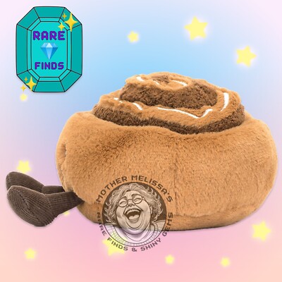 Jellycat Amuseables Cinnamon Bun Plush A4CNB Retired Foodie