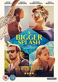 A Bigger Splash Blu-Ray (2016) Tilda Swinton, Guadagnino  New & Sealed