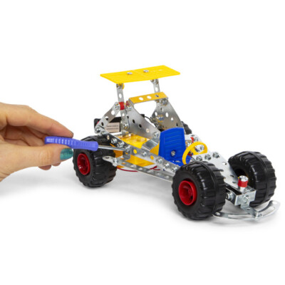 New MOTORIZED SPRINT CAR construction kit NIB Christmas Gift Toys Building Set