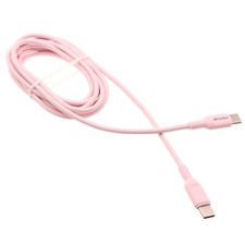 USB-C to Type-C Pink 6ft Long Cable PD Fast Charger Cord Power for SmartPhones