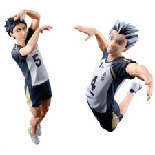 Banpresto Posing Figure Haikyuu  Kotaro Bokuto  Keiji Akaashi 2 Set JAPAN