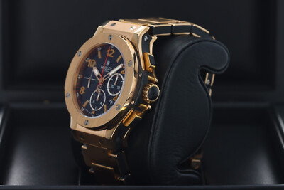 Hublot Big Bang Rose Gold on Bracelet Brick Arabic 44mm 301.PX.130