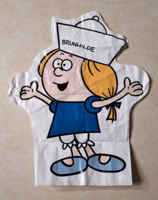 Vintage Cap'n Captain Crunch Brunhilde Hand Puppet Cereal Premium 1960s ...