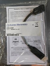 New EXTRON DPM-HDMIF M to HDMI F / 26-665-01 / Display Port 6-Inch Adapter