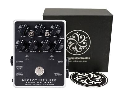 Darkglass Alpha Omega Ultra Dual Bass Preamp/OD Pedal with Aux In