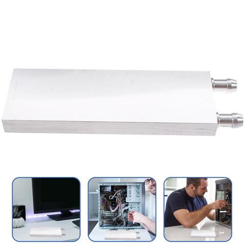 CPU CHAUFS Refroidisseur De Processeur Bloc Refroidissement Aluminium - Afbeelding 2 van 12