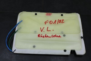 Lordose Sitz Lehne Vorne BMW 7er E65 F01 5er E60 F10 X5 E70 Aktivsitz 8339982