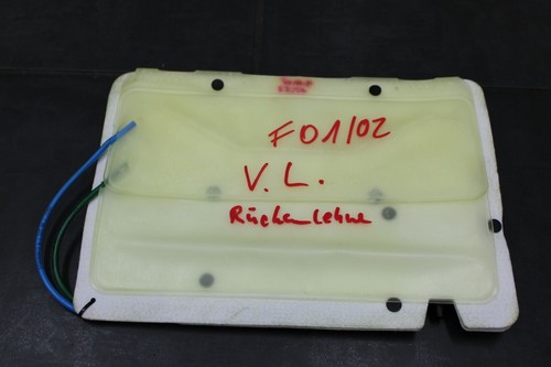 Lordose Sitz Lehne Vorne BMW 7er E65 F01 5er E60 F10 X5 E70 Aktivsitz 8339982