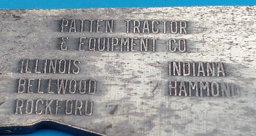 CATERPILLAR PATTEN ILLINOIS-INDIANA CRAWLER TRACTOR DOZER WATCH FOB - Picture 6 of 7