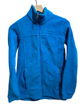 Columbia Sportswear Fleece Jacket Youth L 14/16 Blue Full Zip