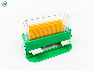 Dental Disposable Micro Brush Tip Applicators With Dispenser & 100 Applicators 