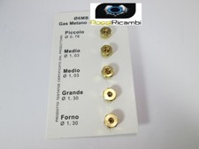 STAR UGELLI INIETTORI CUCINA-PIANO COTTURA 4 FUOCHI+FORNO GAS METANO