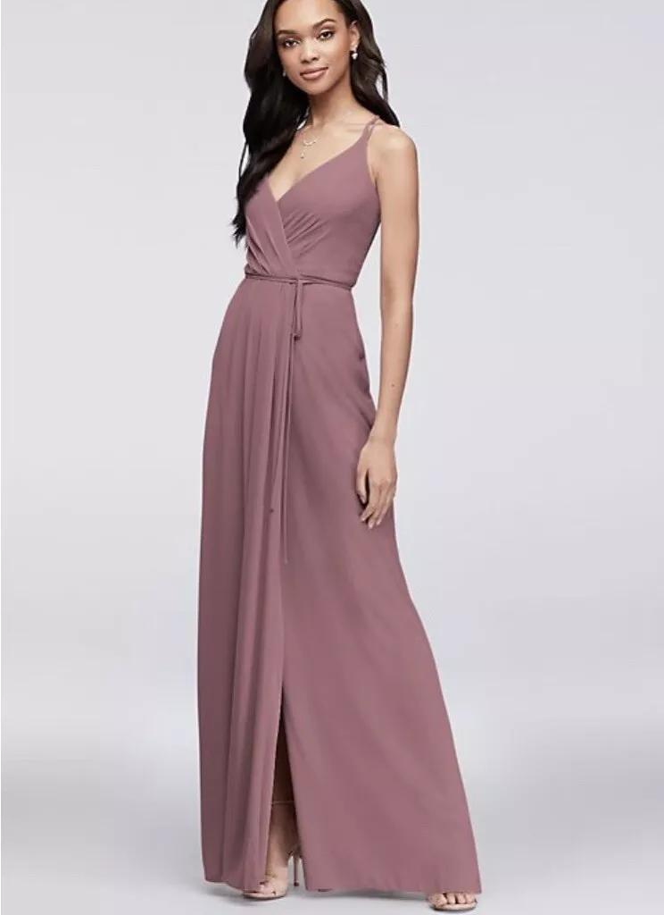 mauve color dress