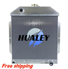 3 Row Aluminum Radiator For 1949-1953 Ford Country Squire Sedan Chevy Engine 3.9