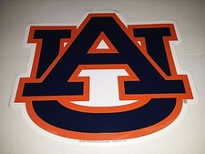 Auburn Tigers Sticker Decal 9" x 8"   set of 12 stickers 