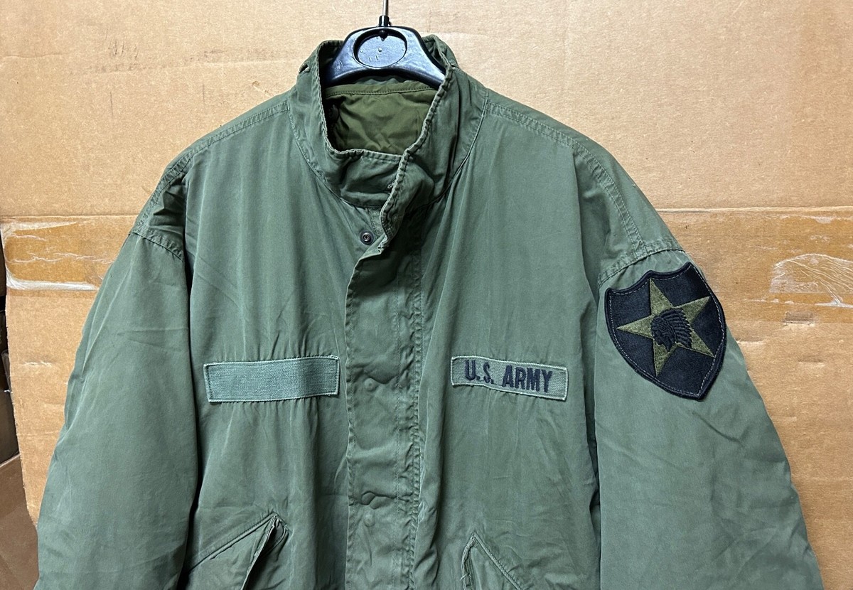 GENUINE US ARMY VIETNAM M-1965 M65 FISHTAIL PARKA MANS 1973