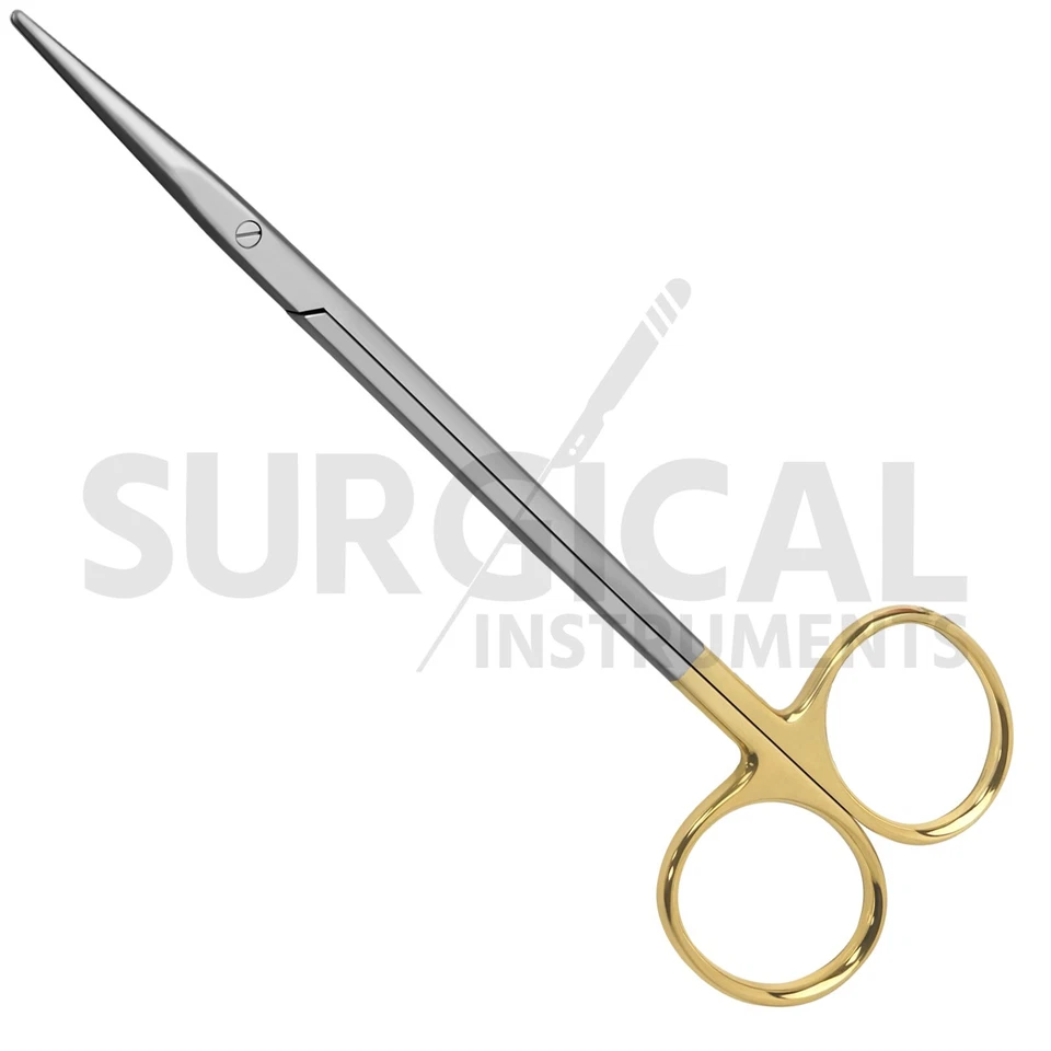 Tijeras T/C Metzbaum Instrumentos Quirúrgicos Veterinarios Rectos 7" Grado Alemán Foto 4 de 4