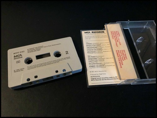 Wishbone Ash Number the Brave - Music Cassette Tape Album - MCA Records 1981 - Picture 3 of 3
