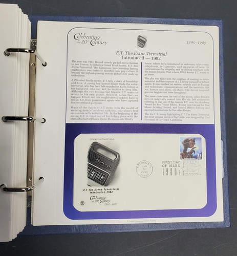 US Scott #3183-92 Celebrate the Century FDC Unaddressed Set of 150 in PCS Album - Picture 6 of 7