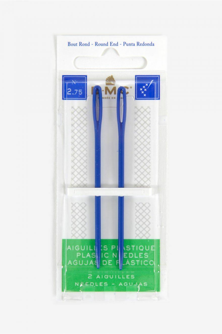 DMC Plastic Craft Hand Needles - Size 2.75