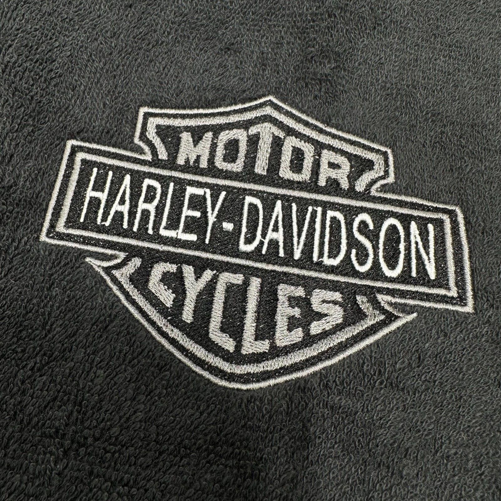 Harley Davidson Towels Embroidered Hand Towel Set Multicolor Biker Bathroom