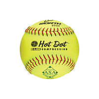 Worth Asa Hotdot 52/300 12 Softball - 1 Dozen on sale Worth Asa Hotdot 52/300 12 Softball - 1 Dozen on sale