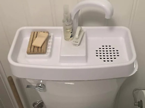 SinkPositive Over The Toilet Sink Accessory - Eco-Building Products