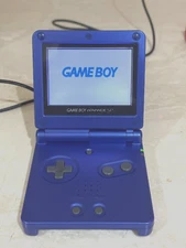 Nintendo Game Boy Advance SP Console - Cobalt Blue - Original, Tested, Working